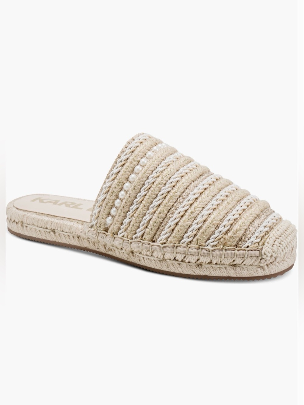 New Karl Lagerfeld Paris Malaysia Espadrille  Mule